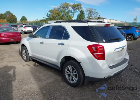 2016 Chevrolet Equinox Lt из США, поврежденный, VIN 2GNALCEK5G6180558